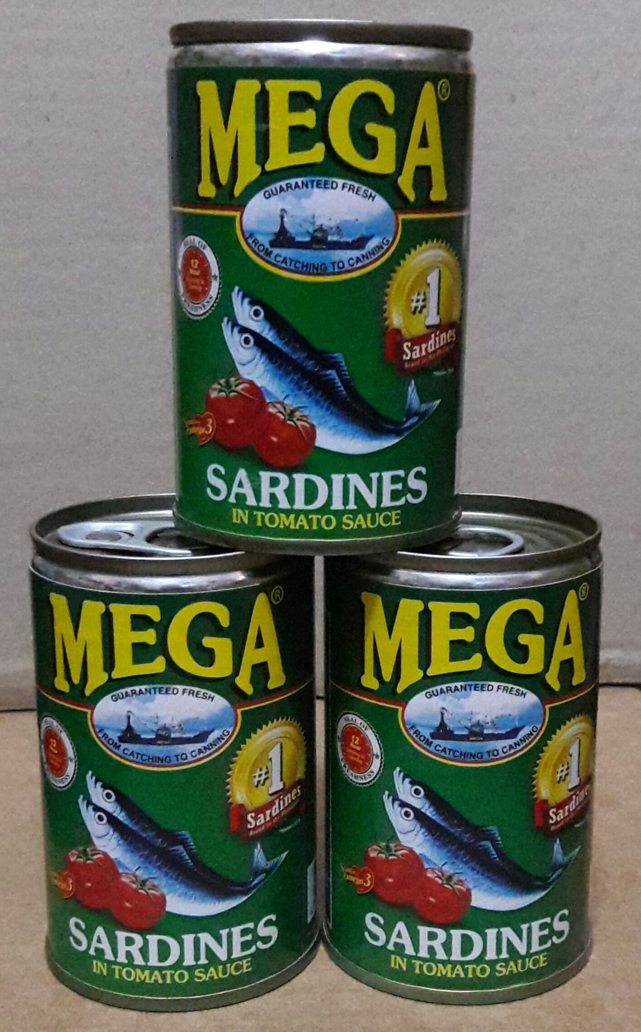 Mega Sardines In Tomato Sauce G X Pcs Lazada Ph