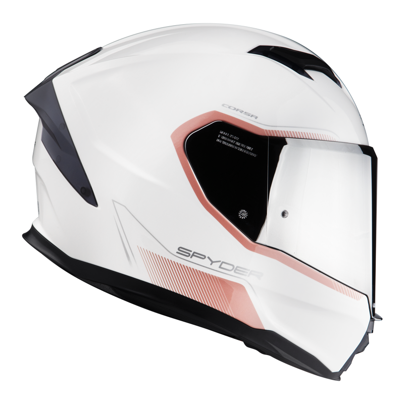 Spyder Full Face Helmet With Dual Visor Corsa PD S0 V2 FREE Clear