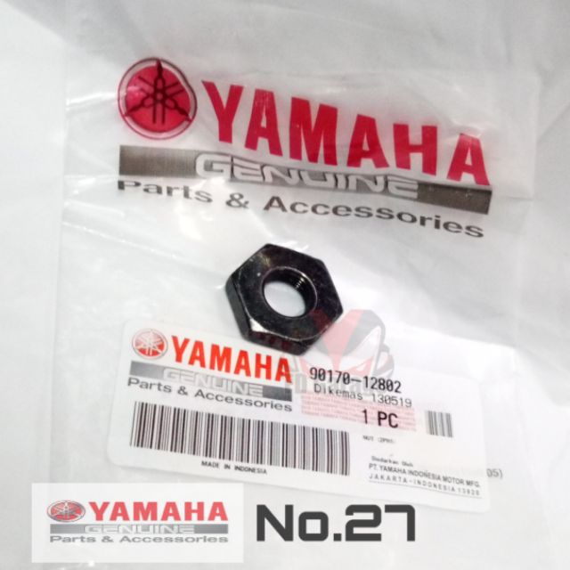 Original Yamaha Clutch Bell Nut For Mio I Mio I S Mio Soul I