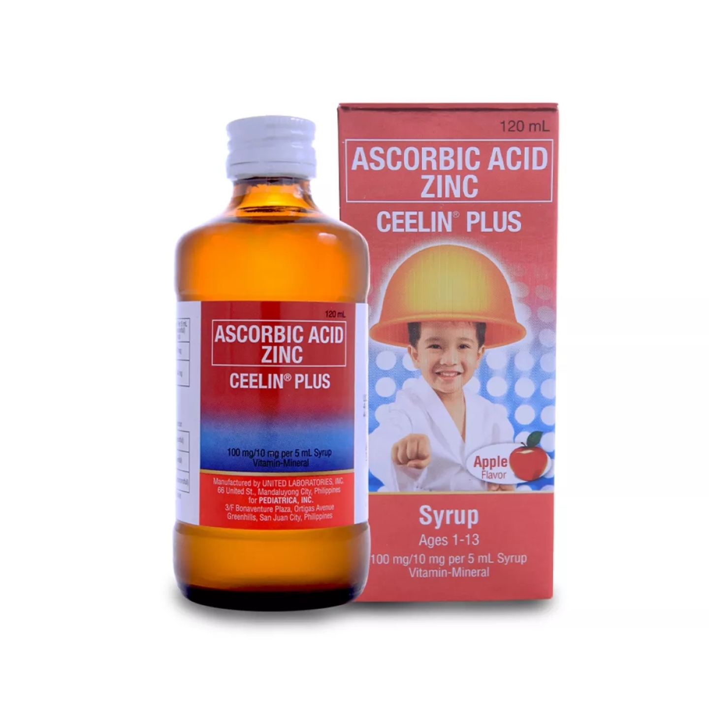 CEELIN PLUS Ascorbic Acid Zinc Syrup 120mL Lazada PH