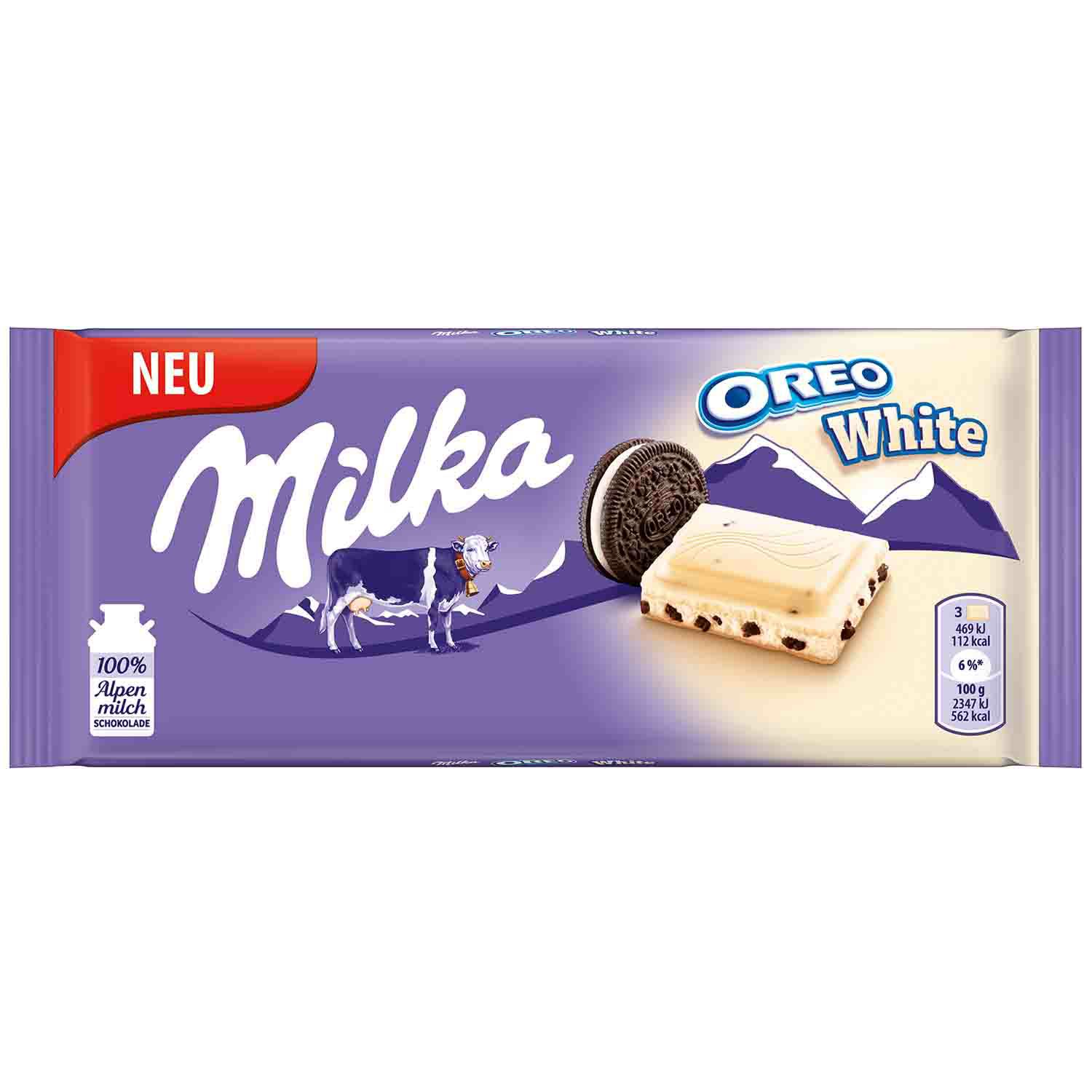 Milka Oreo White Chocolate Bar G Lazada Ph