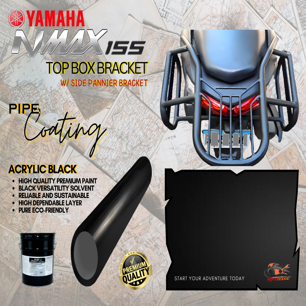 YAMAHA NMAX 155 V1 V2 V2 1 MOTODODGE SUPER HEAVY DUTY TOP BOX