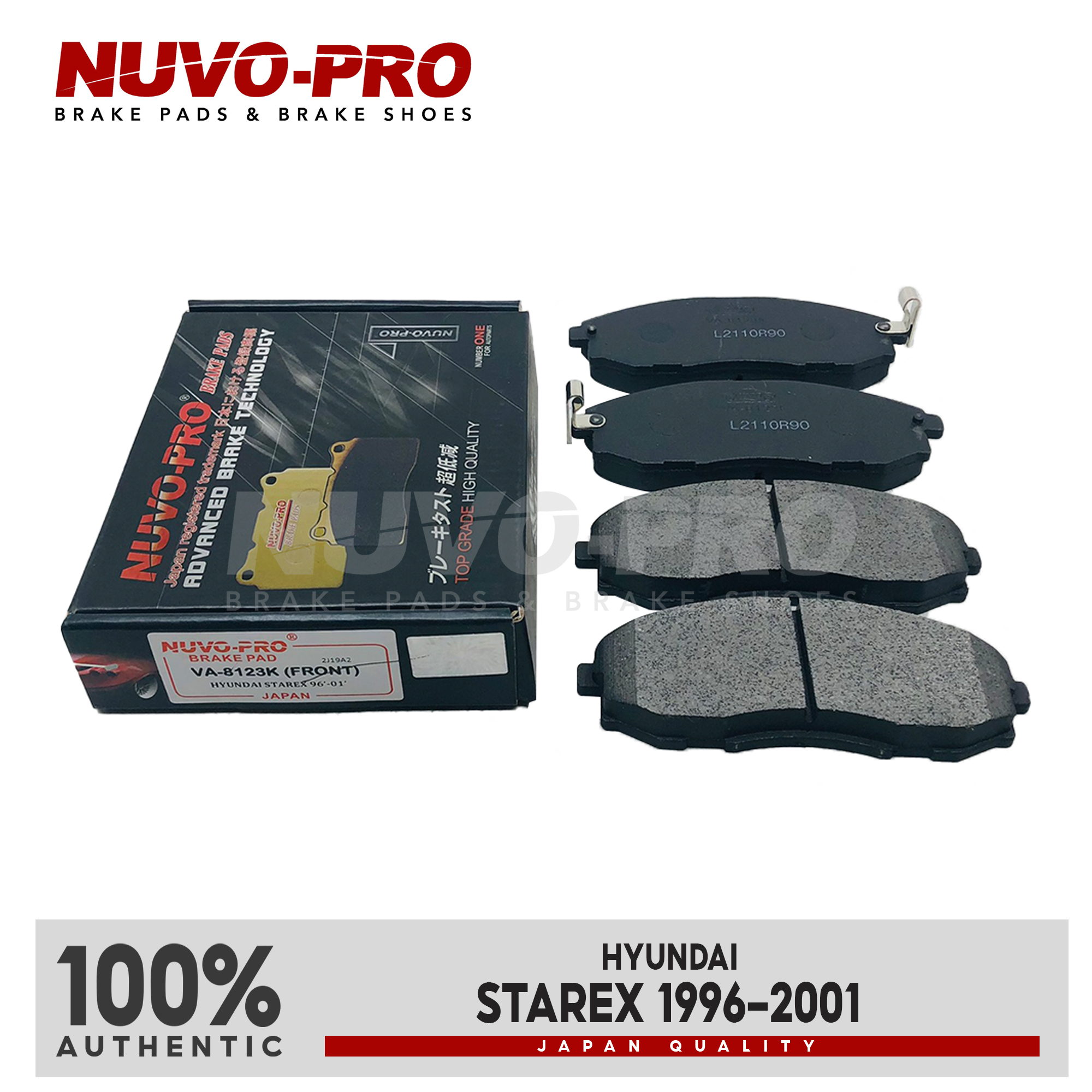 Nuvo Pro Brake Pad Front Hyundai Starex Va K Set