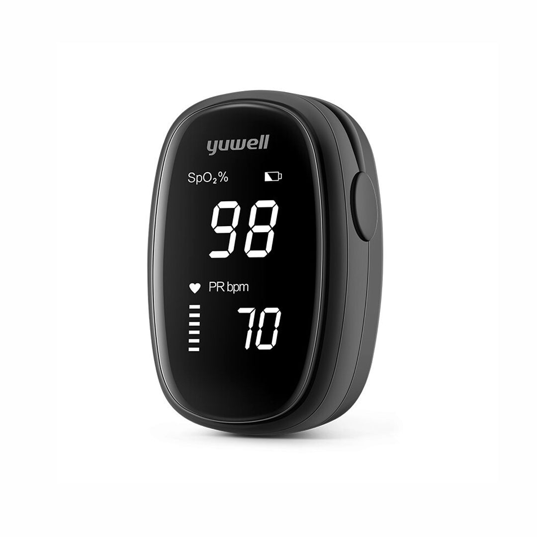 Pulse Oximeter With Pulse Rate Display YX103 Black Lazada PH