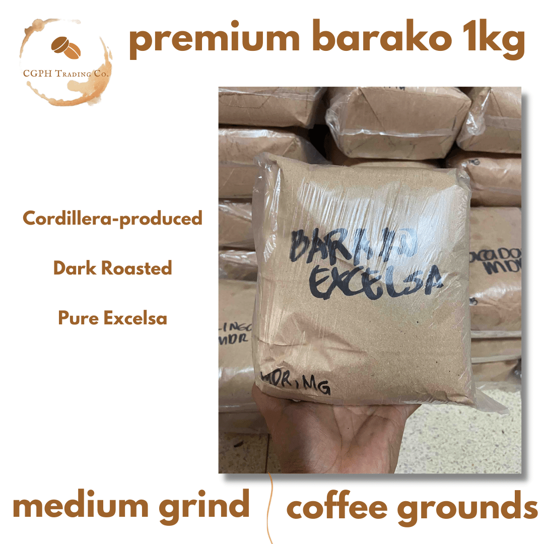 CGPH Trading Co Premium Barako Medium Grind 1kg Dark Roast Coffee