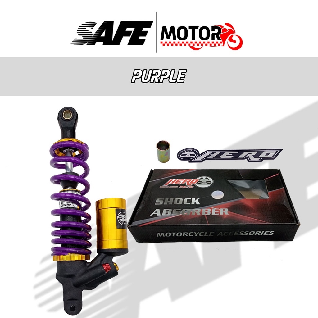 Hot Sell Racing Hero Rear Shock Absorber Black Gold Series Mio Sporty