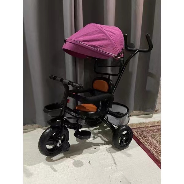 4 In1 Baby Stroller Trolley Bike Baby Stroller Rotateable Bidirectional