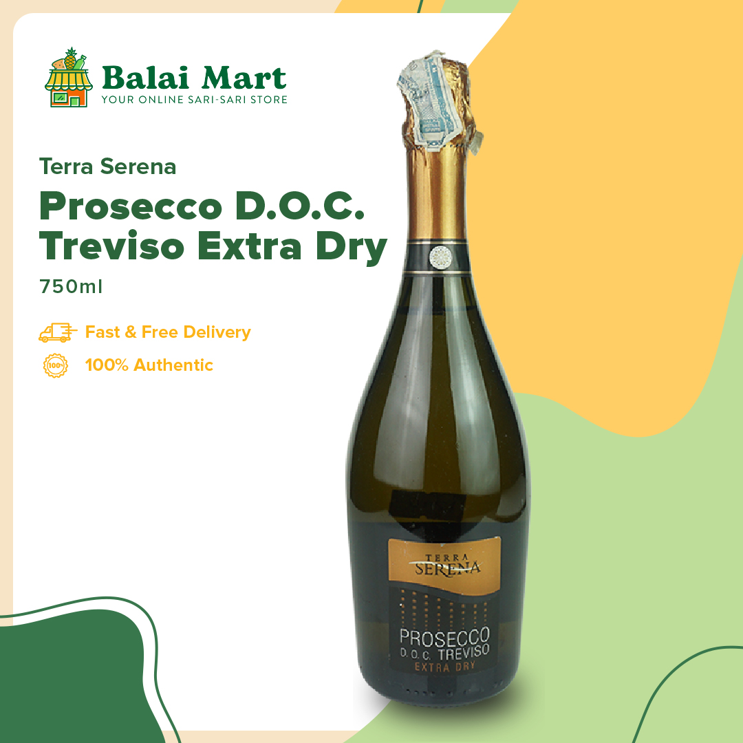 Terra Serena Prosecco D O C Treviso Extra Dry Ml Wine Liquor