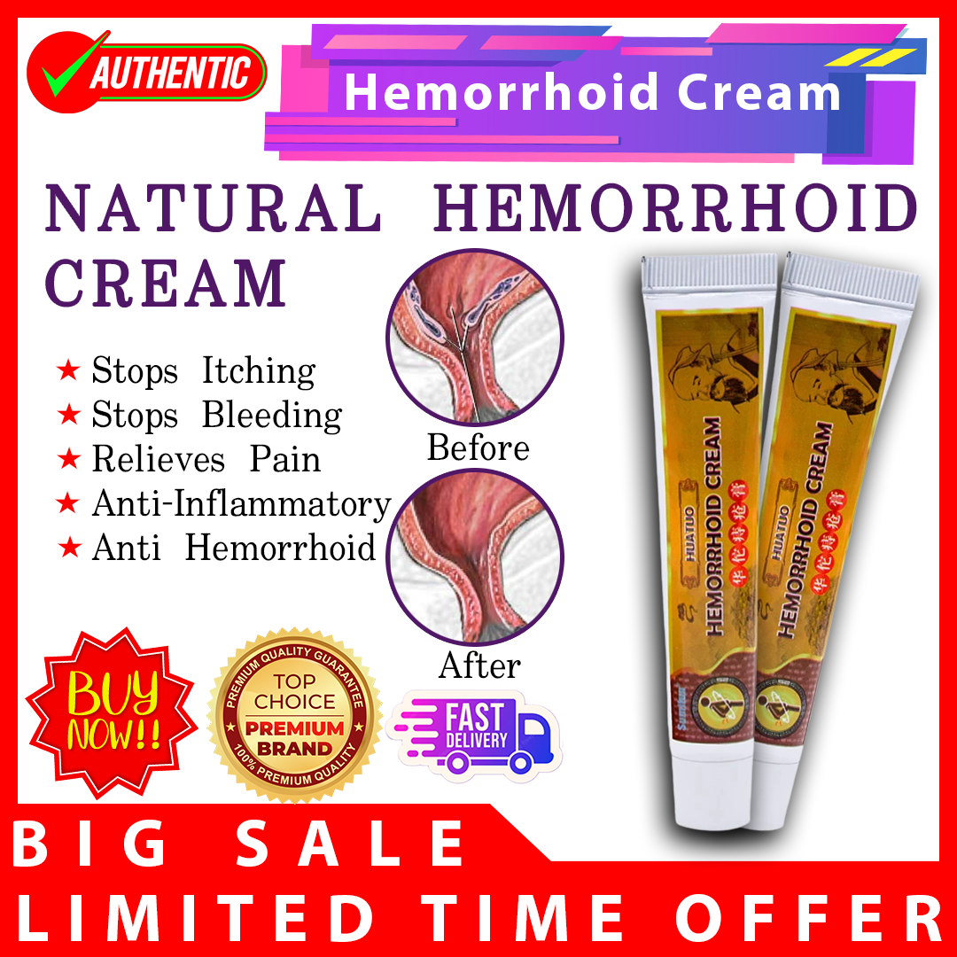 COD HUATUO 100 Original And Effective Hemorrhoids Cream Miracle