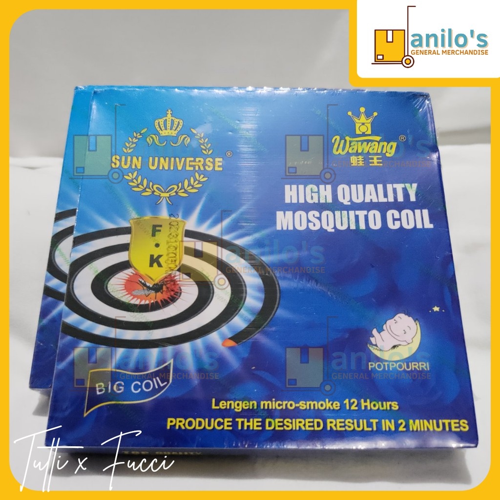 Hot Sales Wawang Katol Original High Mosquito Coil Repellent With