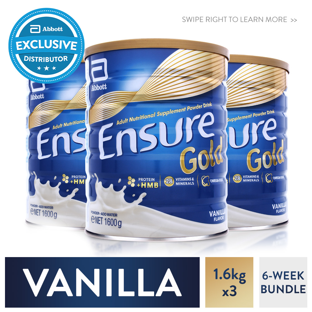 Ensure Gold Hmb Vanilla Kg For Adult Nutrition Bundle Of Lazada Ph