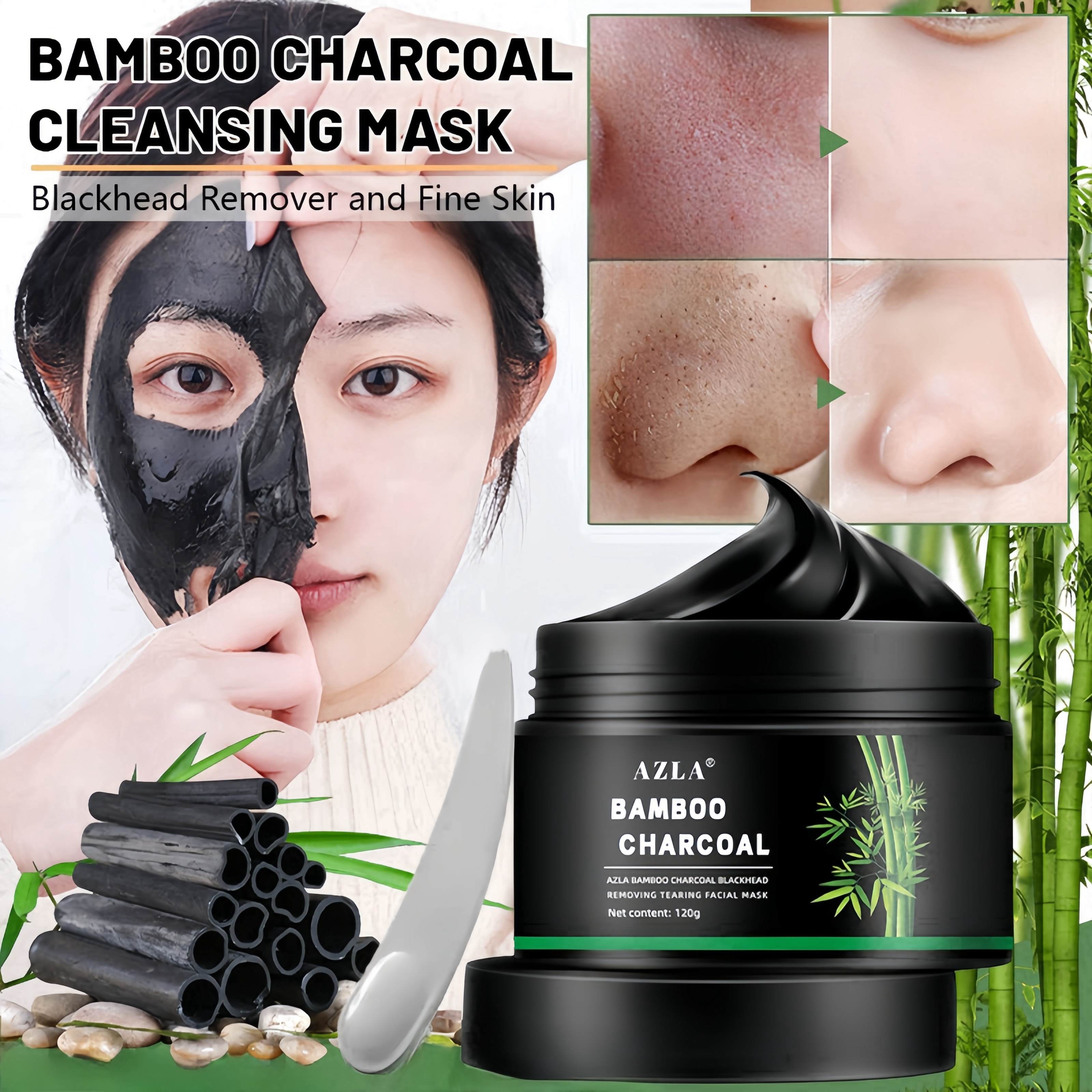 G Bamboo Charcoal Blackhead Whitehead Remover Mask Shrink Pores Oil