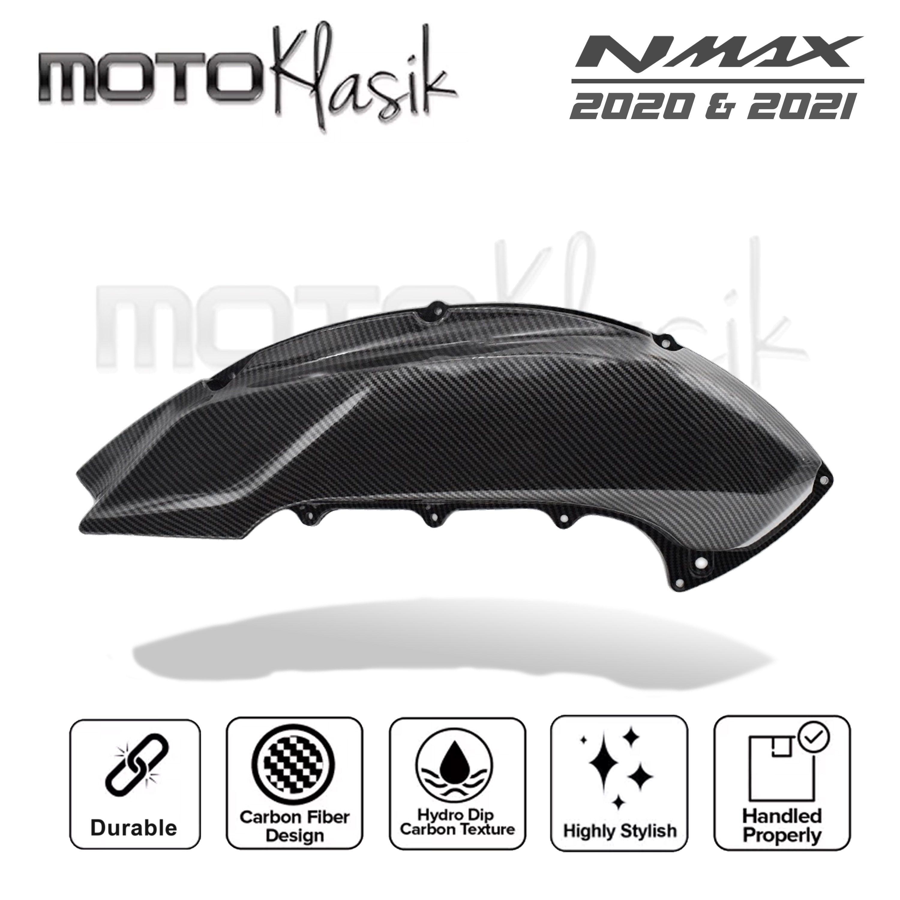 Yamaha Nmax V Nmax V Air Filter Cover Carbon For Motorcycle Pc