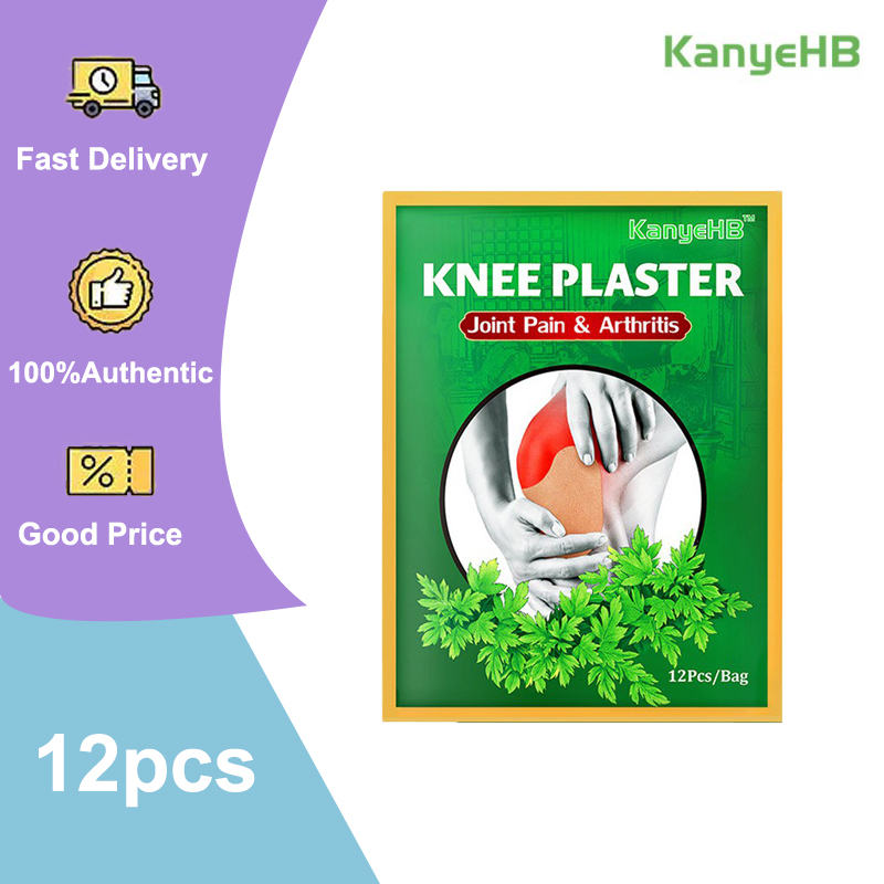 Kanyehb Pcs Original Wormwood Knee Patch Pain Relief Plaster Injury