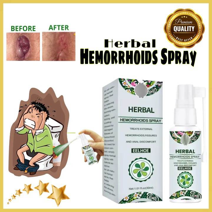 Herbal Hemorrhoids Spray Guaranteed Safe And Effective Treatment