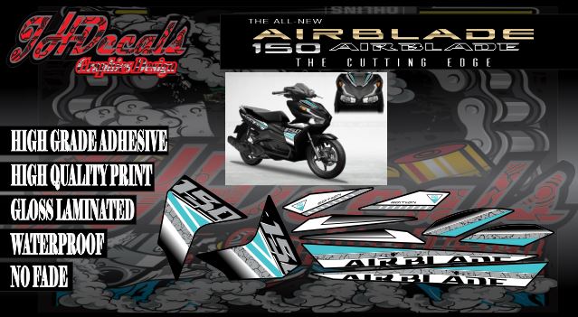 HONDA AIRBLADE 150 DECALS SET Lazada PH