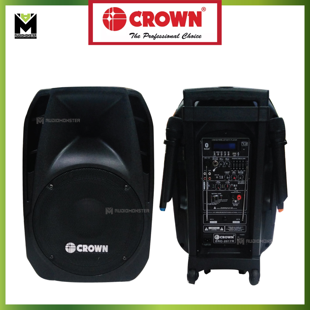 Crown Pro R W Inch Active Speaker System Lazada Ph