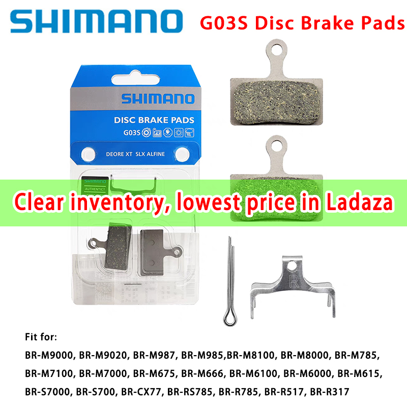 Original Shimano B05S B01S Resin Disc Brake Pads For MTB Hydraulic