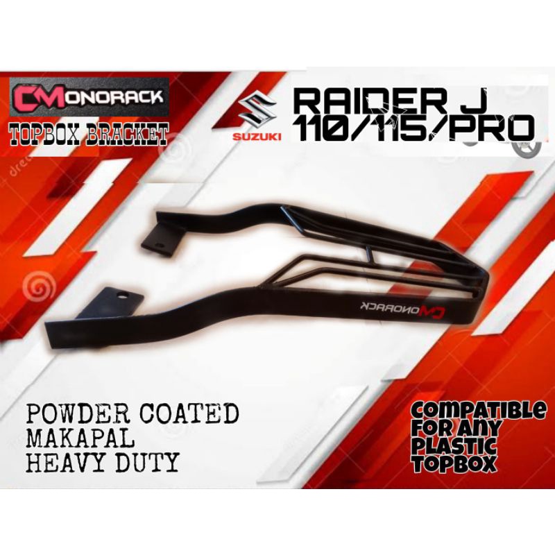 Raider J 110 115 Pro Monorack Topbox Bracket Lazada PH