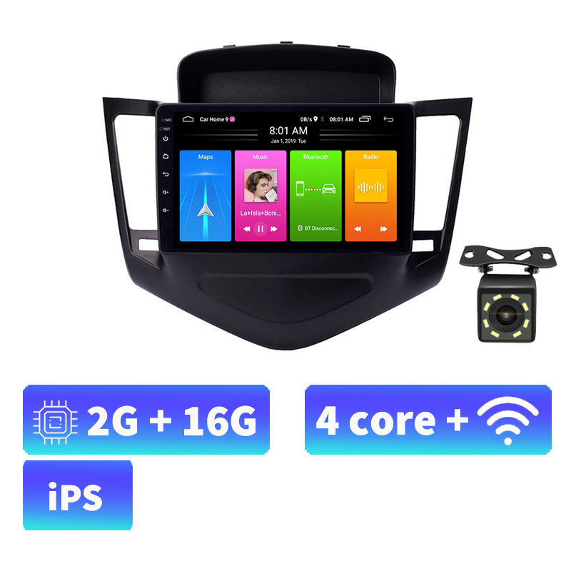 Acodo 2Din Android 12 9inch Carplay Car Radio For Chevrolet Cruze 2008