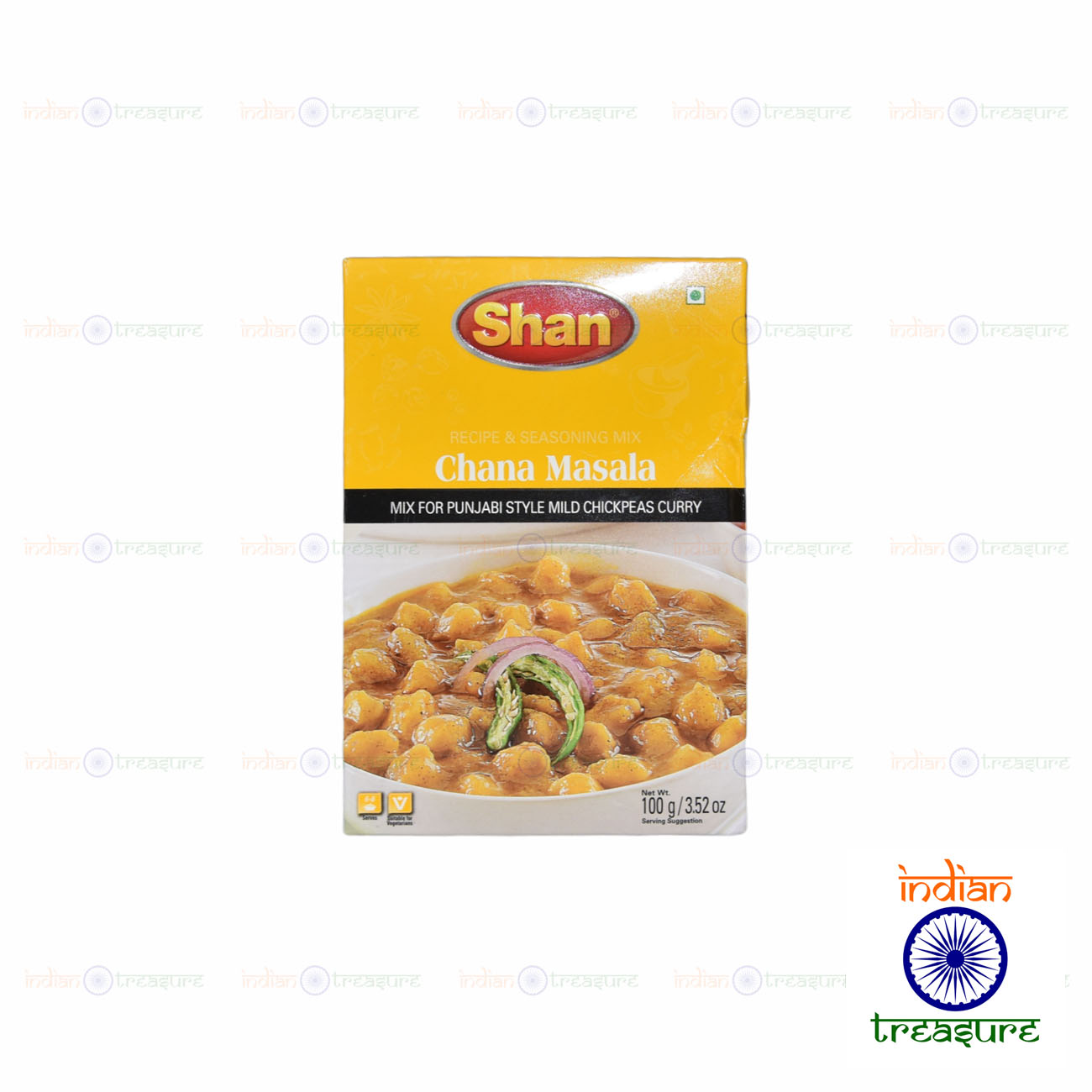 Shan Chana Masala Recipe And Seasoning Mix 100g Lazada PH