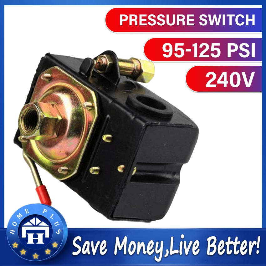 Local Delivery Universal Pressure Switch 95 125 Psi For Air