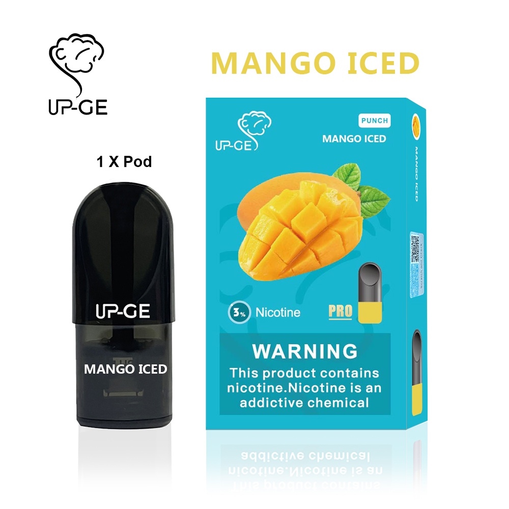 UPGE Relx Infinity Pods With Juice Single Pods 2MLCompatible Relx