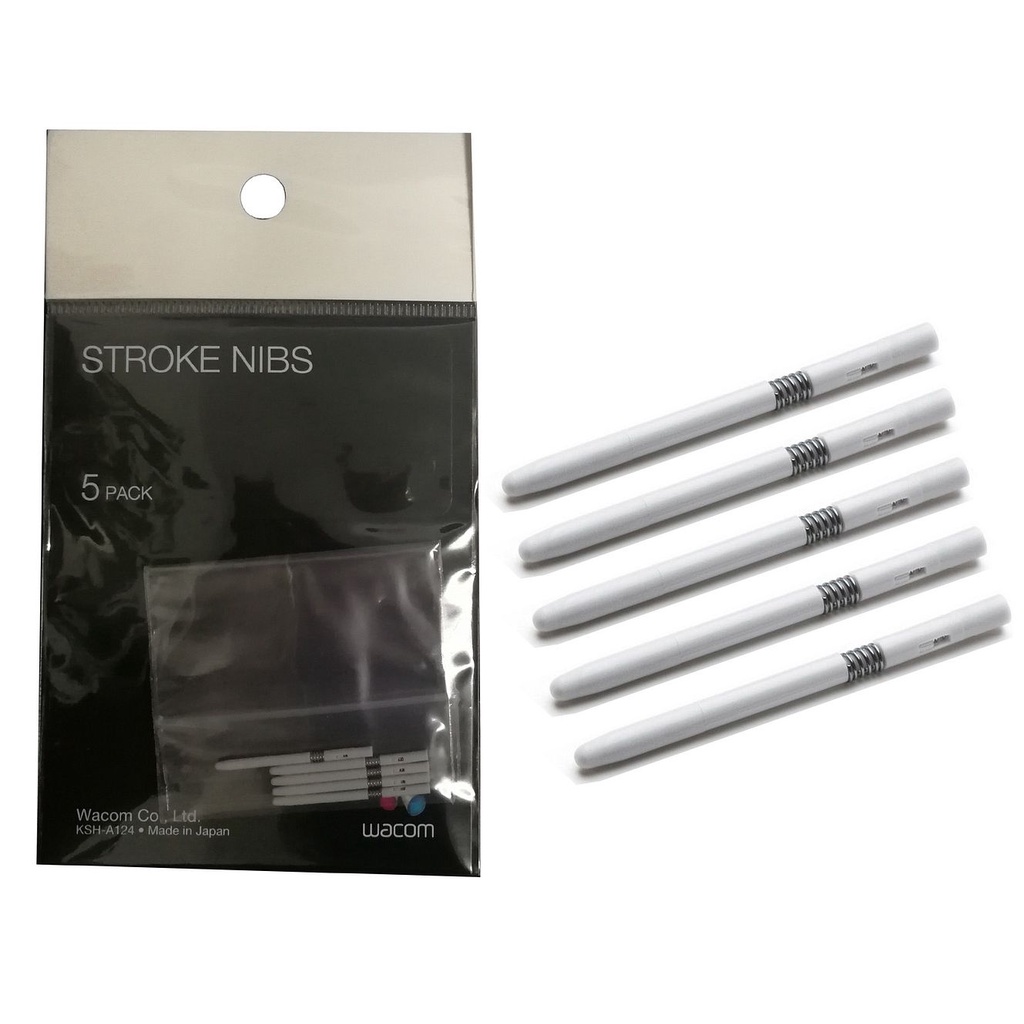 Wacom Ack Replacement Stroke Pen Nibs Pack Lazada Ph