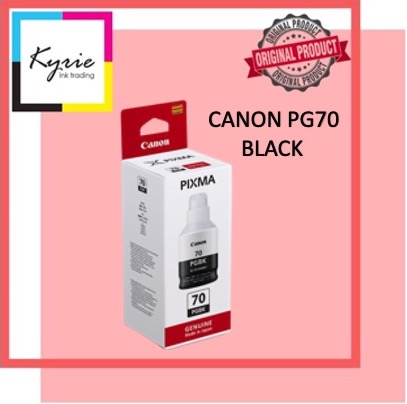 Canon GI 70 PGBK Black Original Bottle Ink GI70 Lazada PH