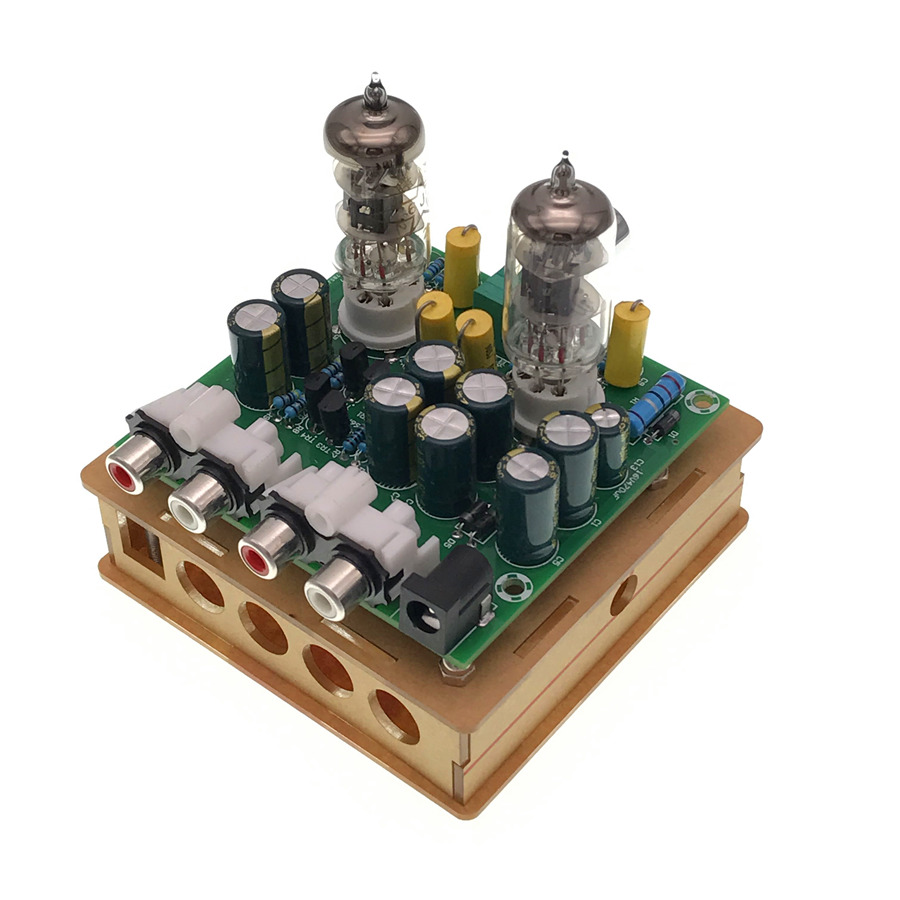 Newest 6J1 Tube Preamp Amplifier Board Pre Headphone 6J1 Valve