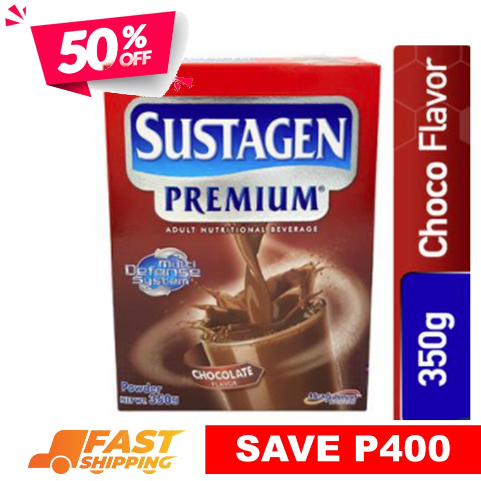 Dented Box Sustagen Premium Adult Chocolate Powdered Milk Drink G