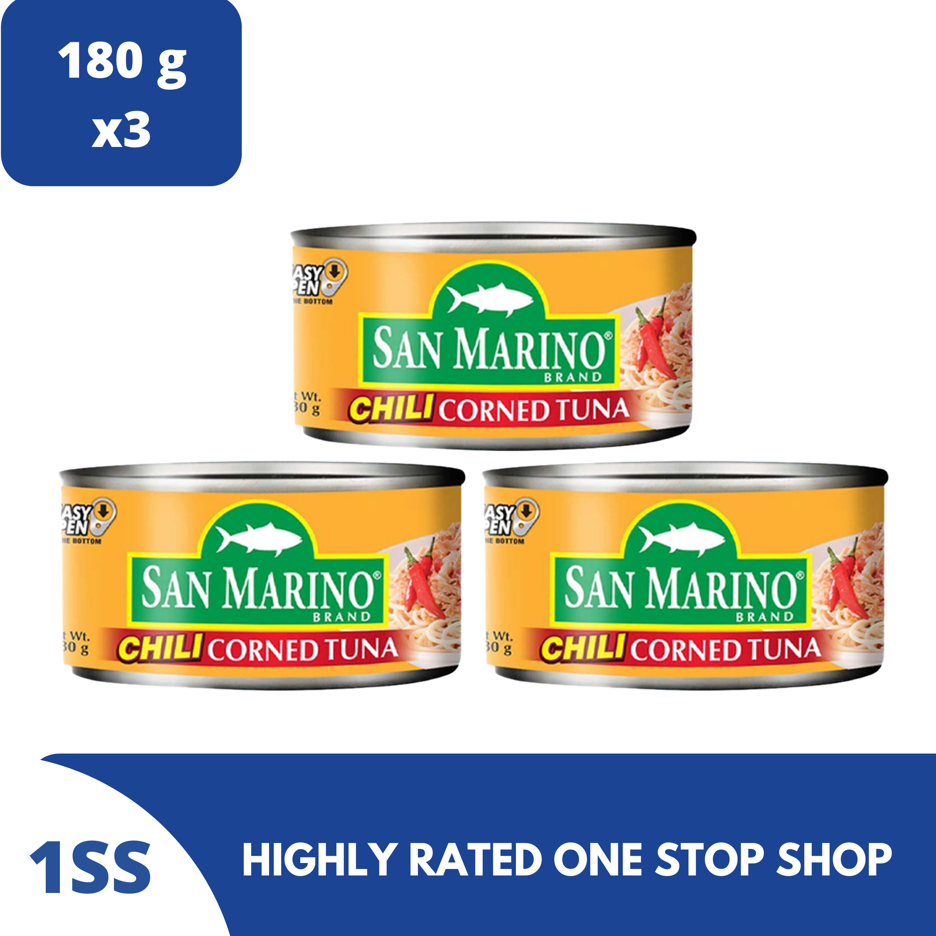 San Marino Chili Corned Tuna G Set Of Lazada Ph