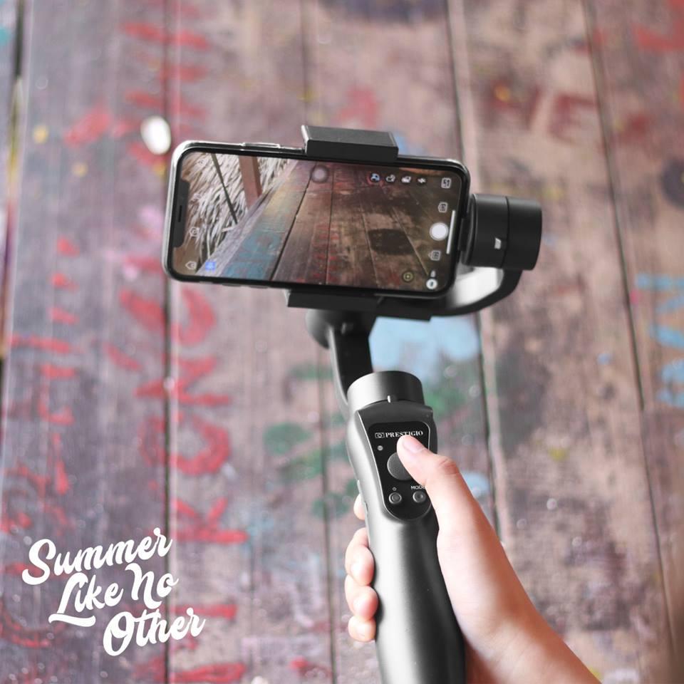 Prestigio Axis Gimbal Stabilizer For Smartphones With Free Mini