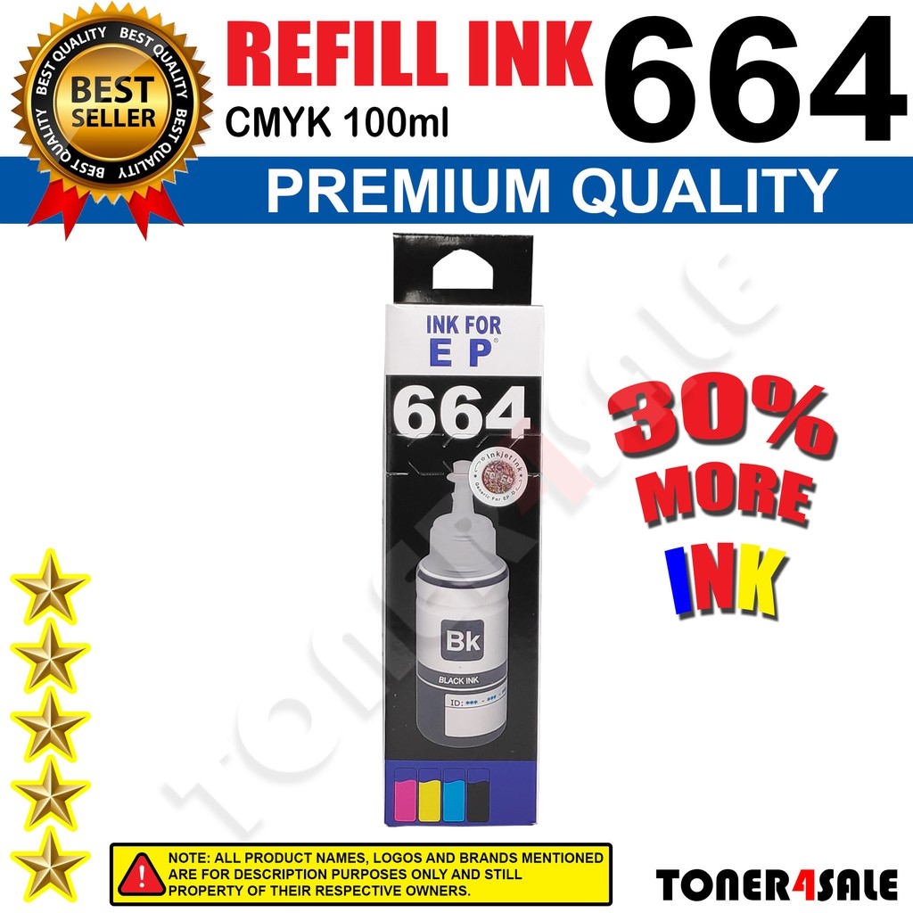 Ml Refill Ink Epson T Compatible For Epson L L L