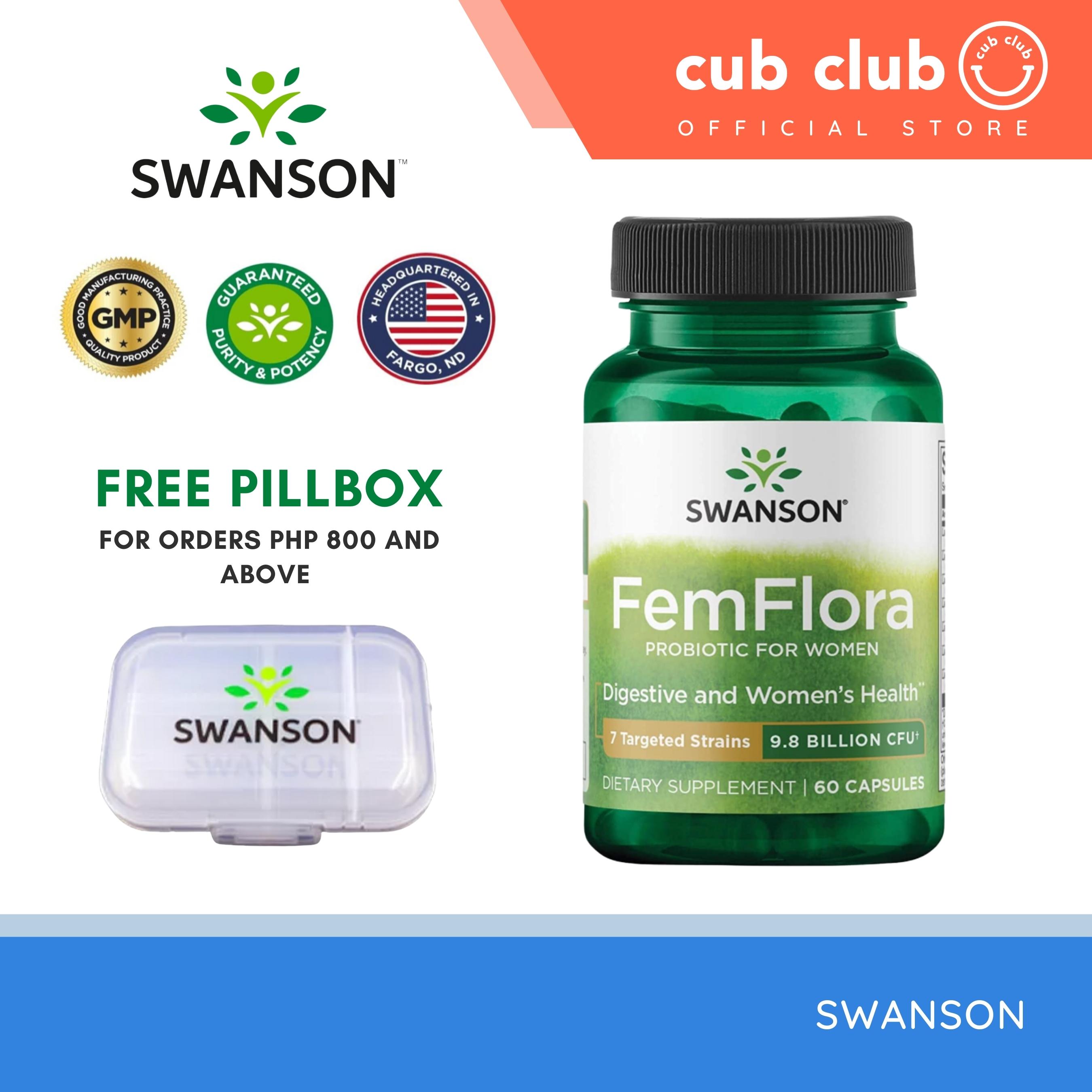 Swanson Femflora Probiotic For Women Capsules Lazada Ph