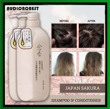 Sakura Amino Acid Shampoo Lasting Fragrance Shampoo Conditioner Oil