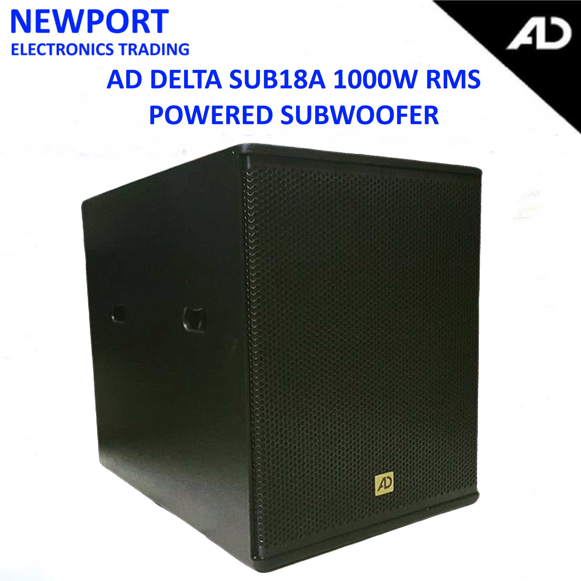 AD DELTA SUB18A 1000W RMS POWERED SUBWOOFER Lazada PH