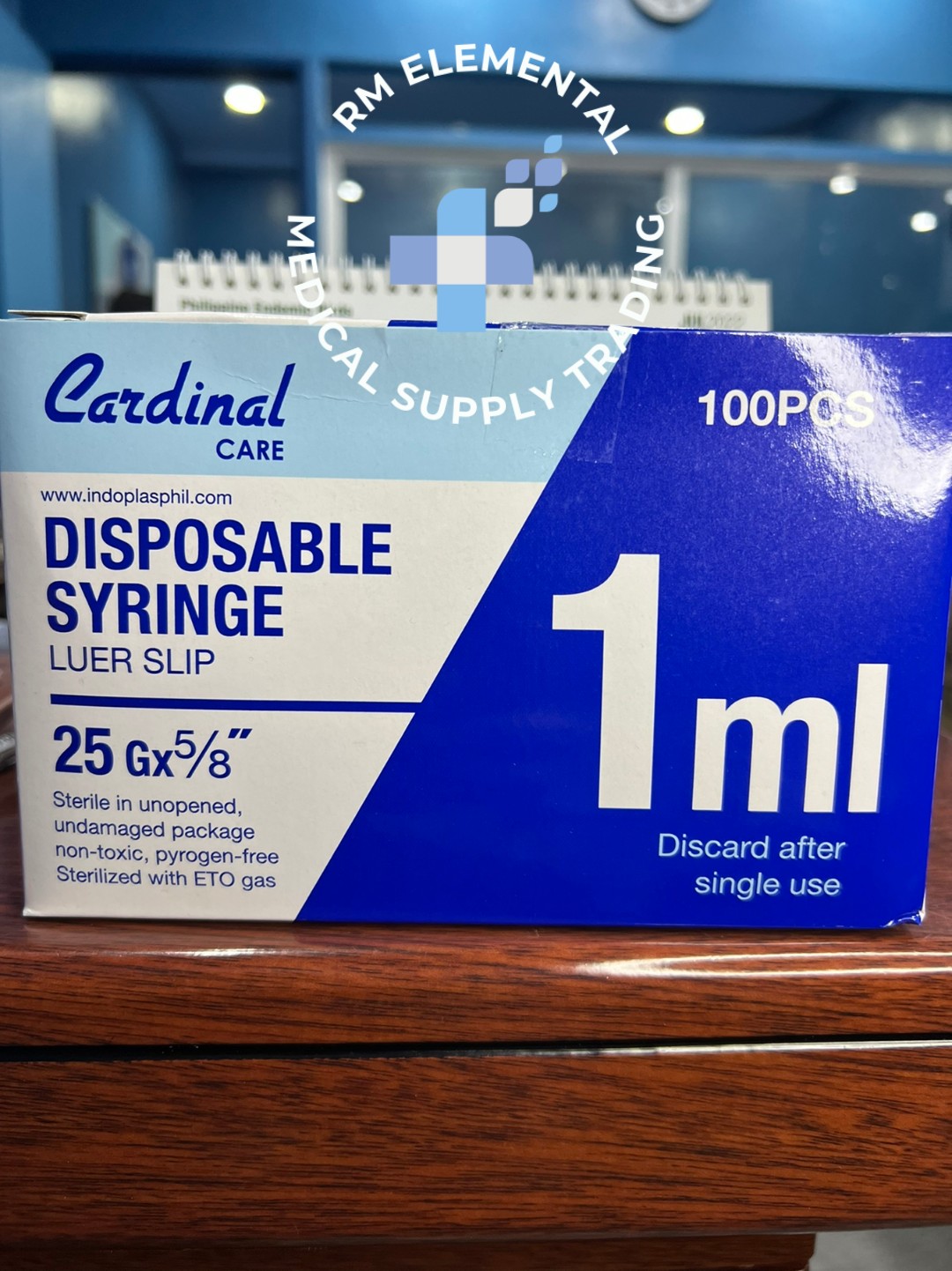 Disposable Syringe 1cc 3cc 5cc 10cc Cardinal Care Terumo Indoplas