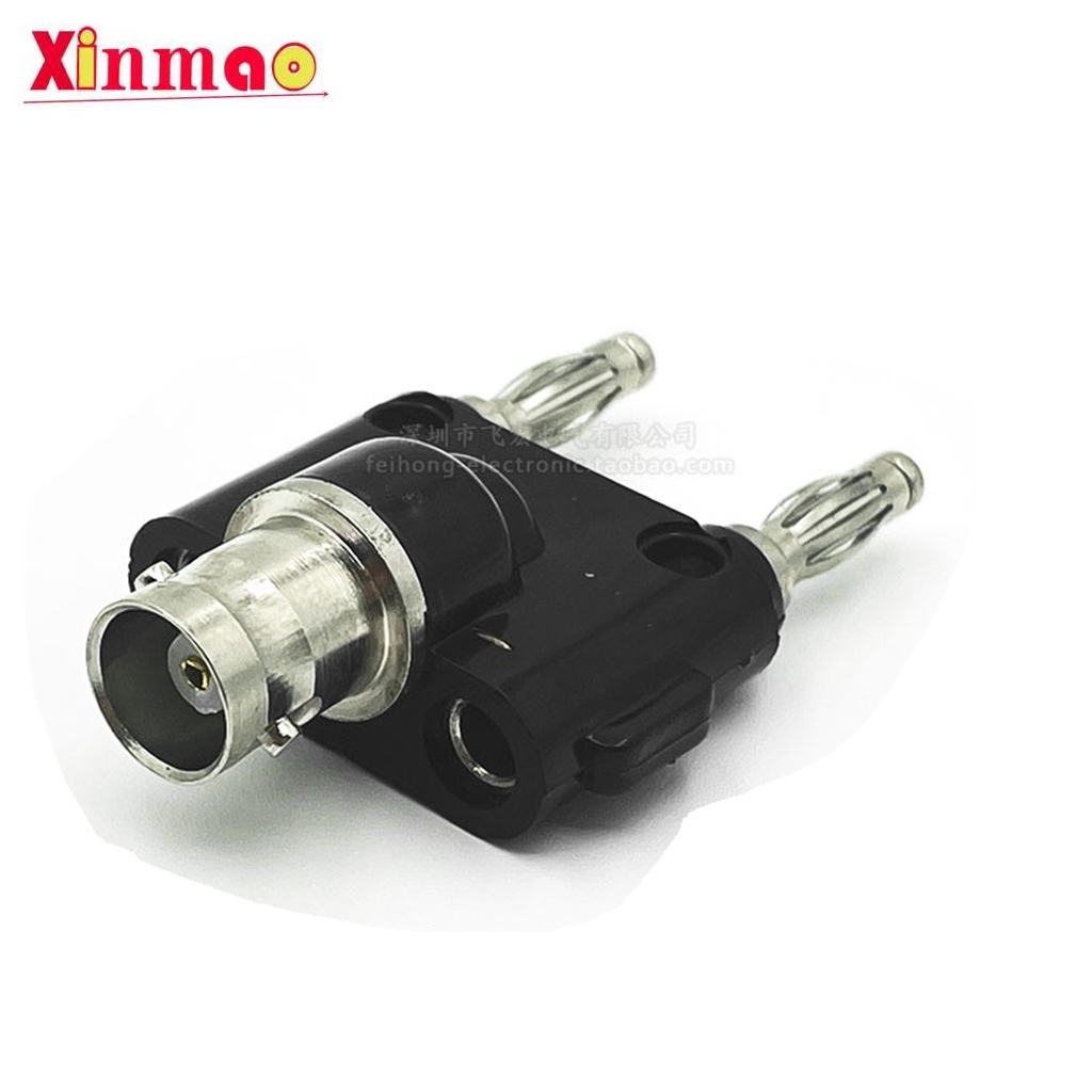 Bnc Female To Double Row Mm Banana Plug Female Adapter Universal Test