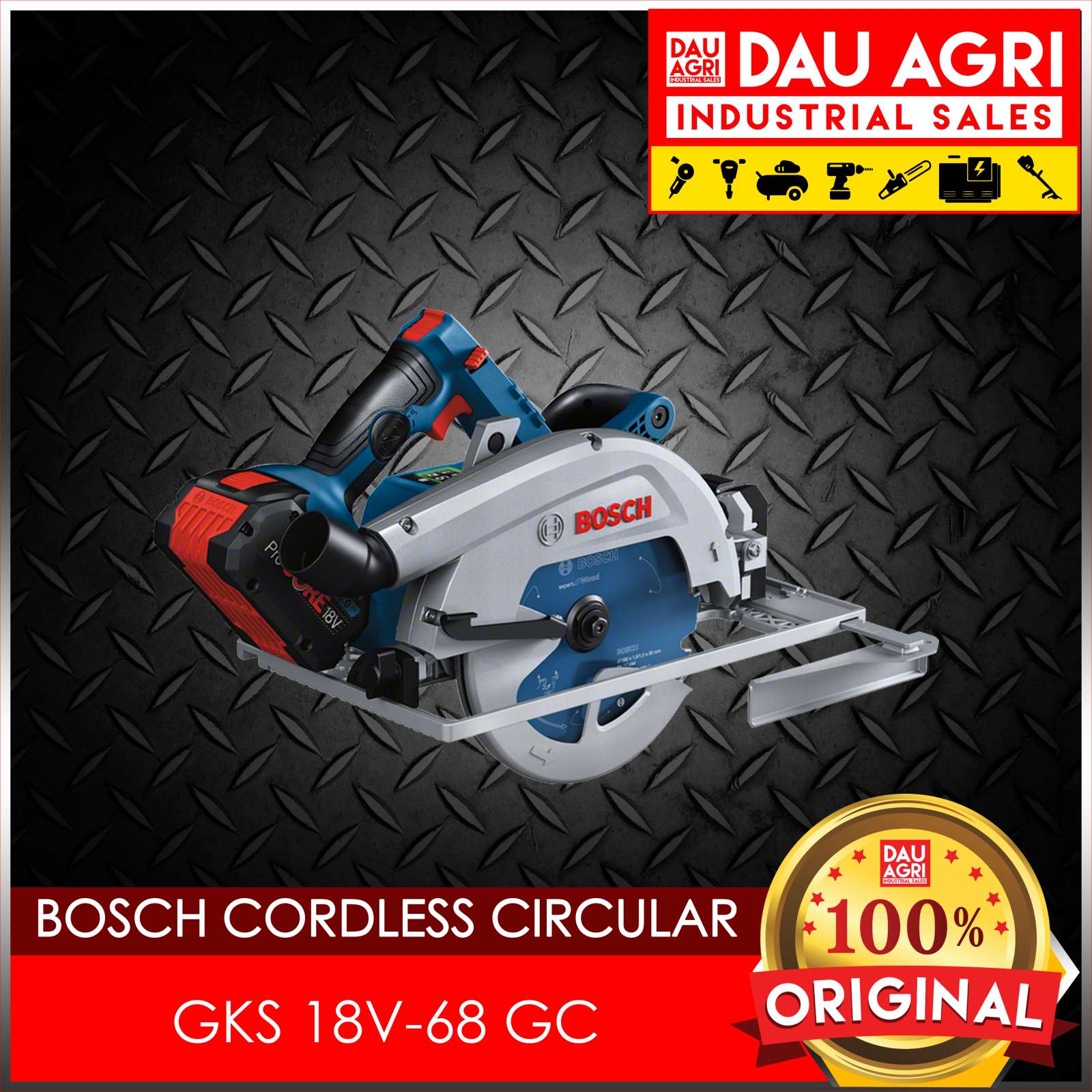 BOSCH Cordless Circular Saw BITURBO GKS 18V 68 GC Lazada PH