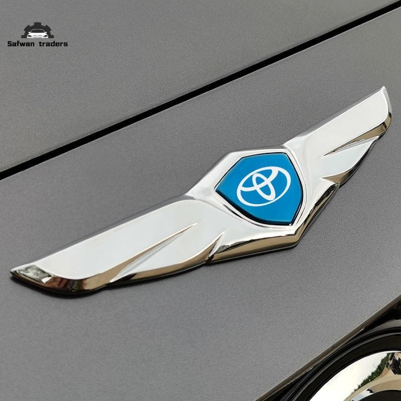 For Toyota Car Front Hood Ornaments Bonnet Metal Decoration Logo Angel