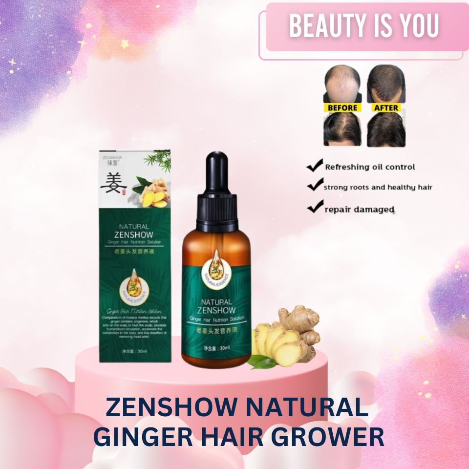 Best Selling Zenshow Ml Ginger Hair Growth Essential Oil Fast Hair