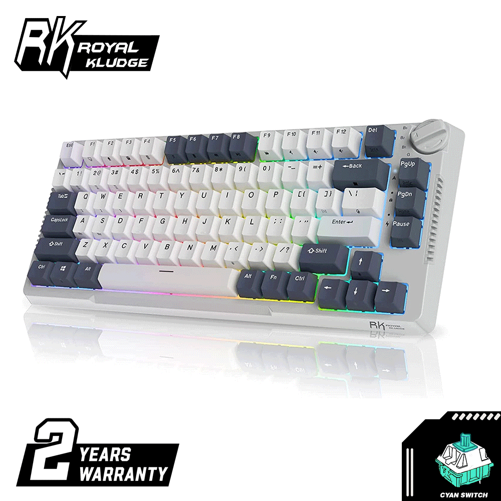 Royal Kludge Rkh Tri Mode Rgb Keys Hot Swappable Mechanical