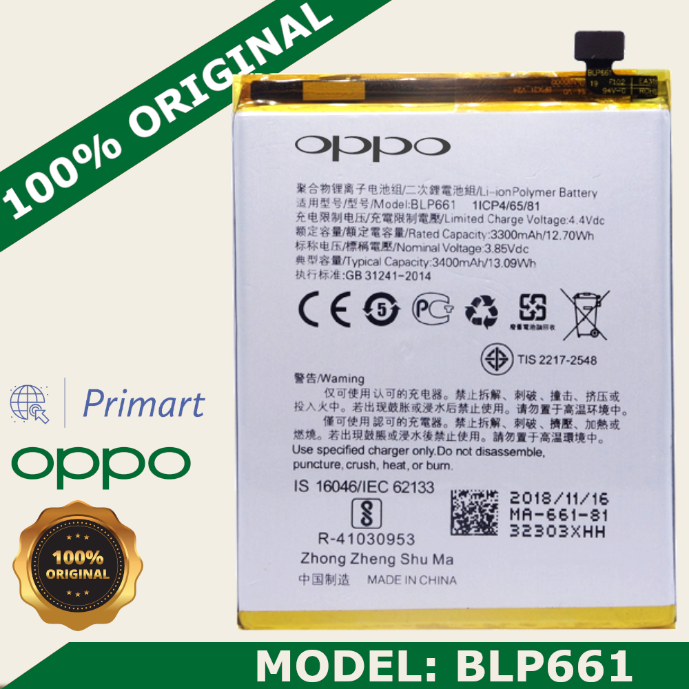 Oppo F Blp Battery Lazada Ph