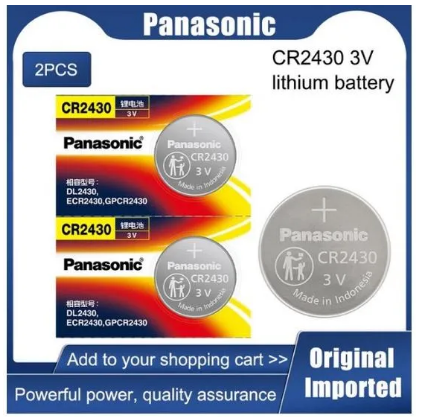 Panasonic V Cr Cr Button Lithium Coins Cells Battery Watch