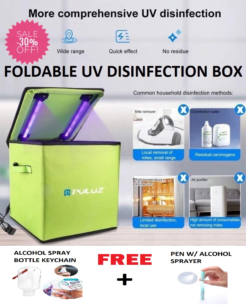 All4Sale PULUZ 30cm UV Light Germicidal Sterilizer Disinfection Tent