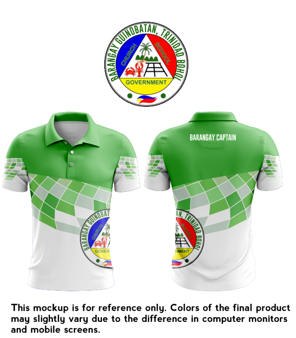 Sublimated Customized Barangay Polo Shirt Lazada PH