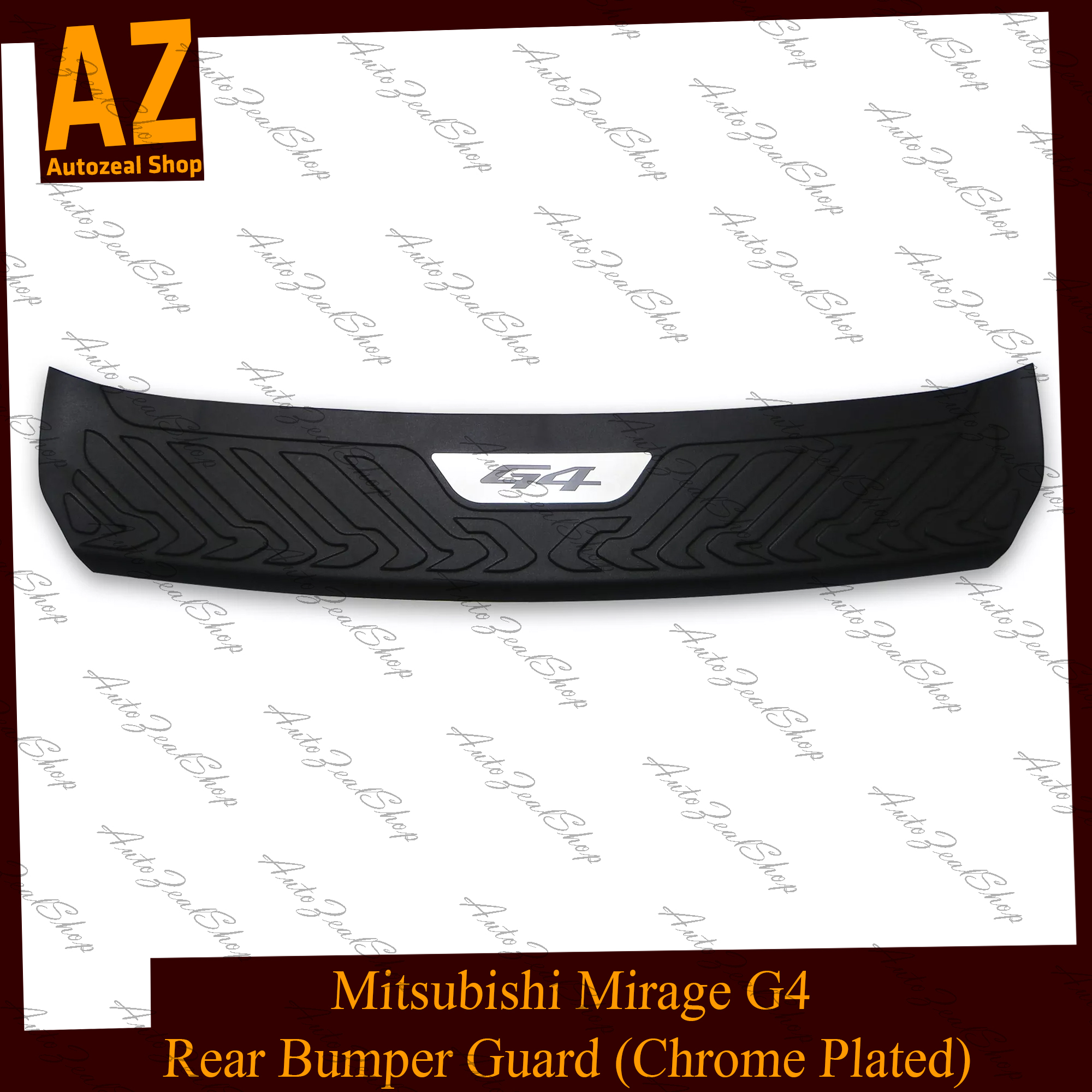 Mitsubishi Mirage G Rear Bumper Guard Chrome Plated