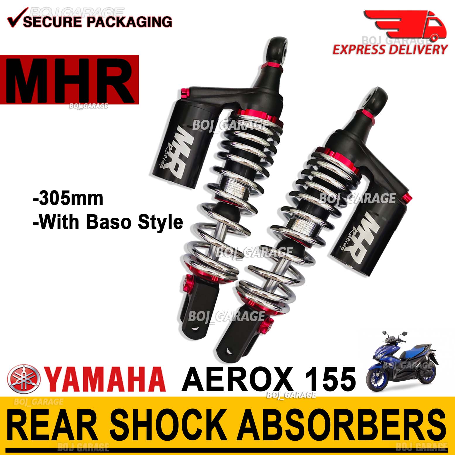 Aerox V Aerox V Nmax V Nmax V Rear Shock Absorbers