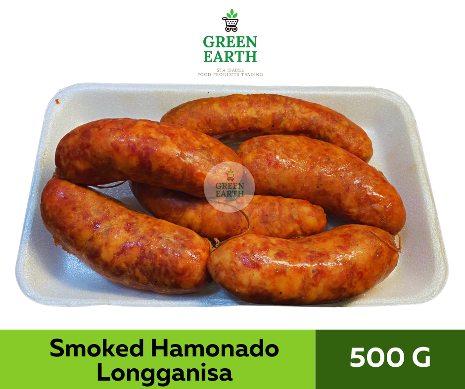 GREEN EARTH SMOKED HAMONADO LONGGANISA 1 Pack Approx 500g